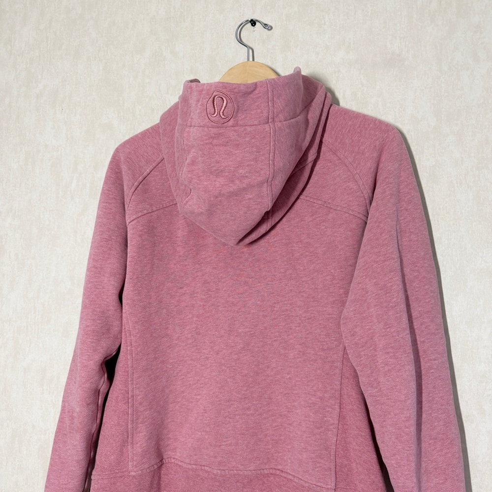 Lululemon Women’s Scuba Full-Zip Hoodie Sweatshirt in Heathered Velvet Dust 12 - Picture 5 of 11